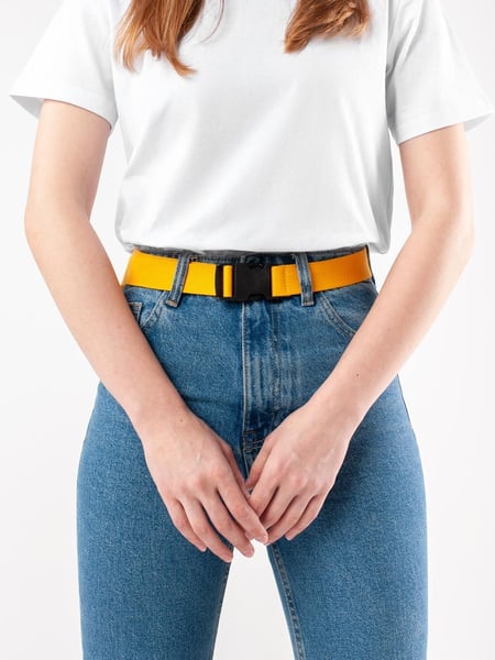 Жіночий ремінь BEZET yellow'20