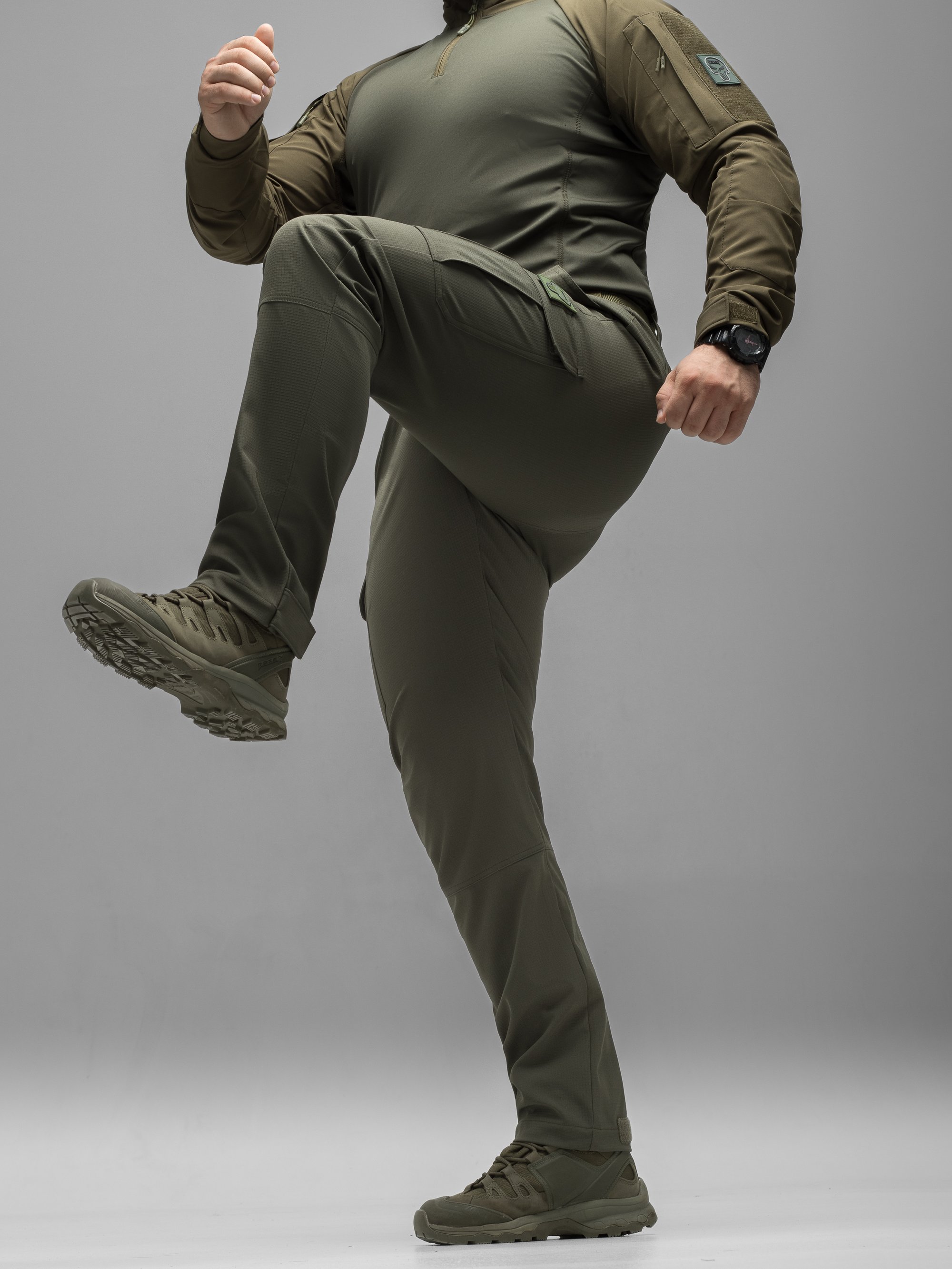 Штани карго тактичні BEZET Basic хакі - Фото 8