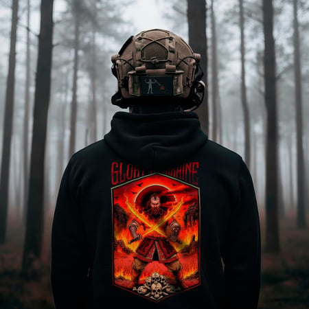 Худі "Glory of Ukraine" Чорний