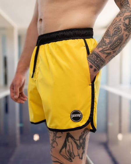 Шорти плавальні BEZET Aqua жовтий