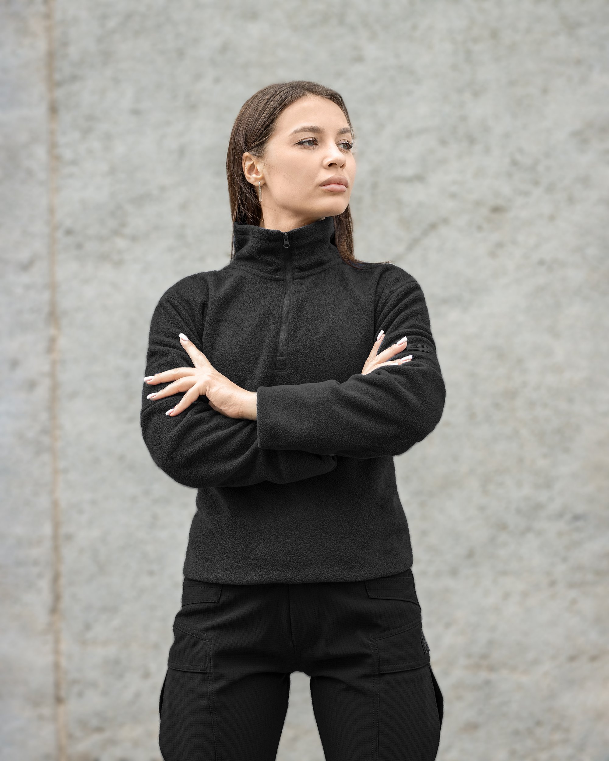 Кофта флісова Alpha чорний