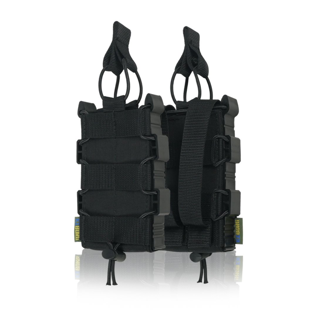 Посилений підсумок Kiborg GU Single Mag Pouch Чорний KIBORG