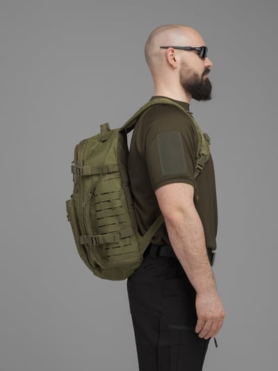 Рюкзак тактичний BEZET Soldier хакі - Фото 25