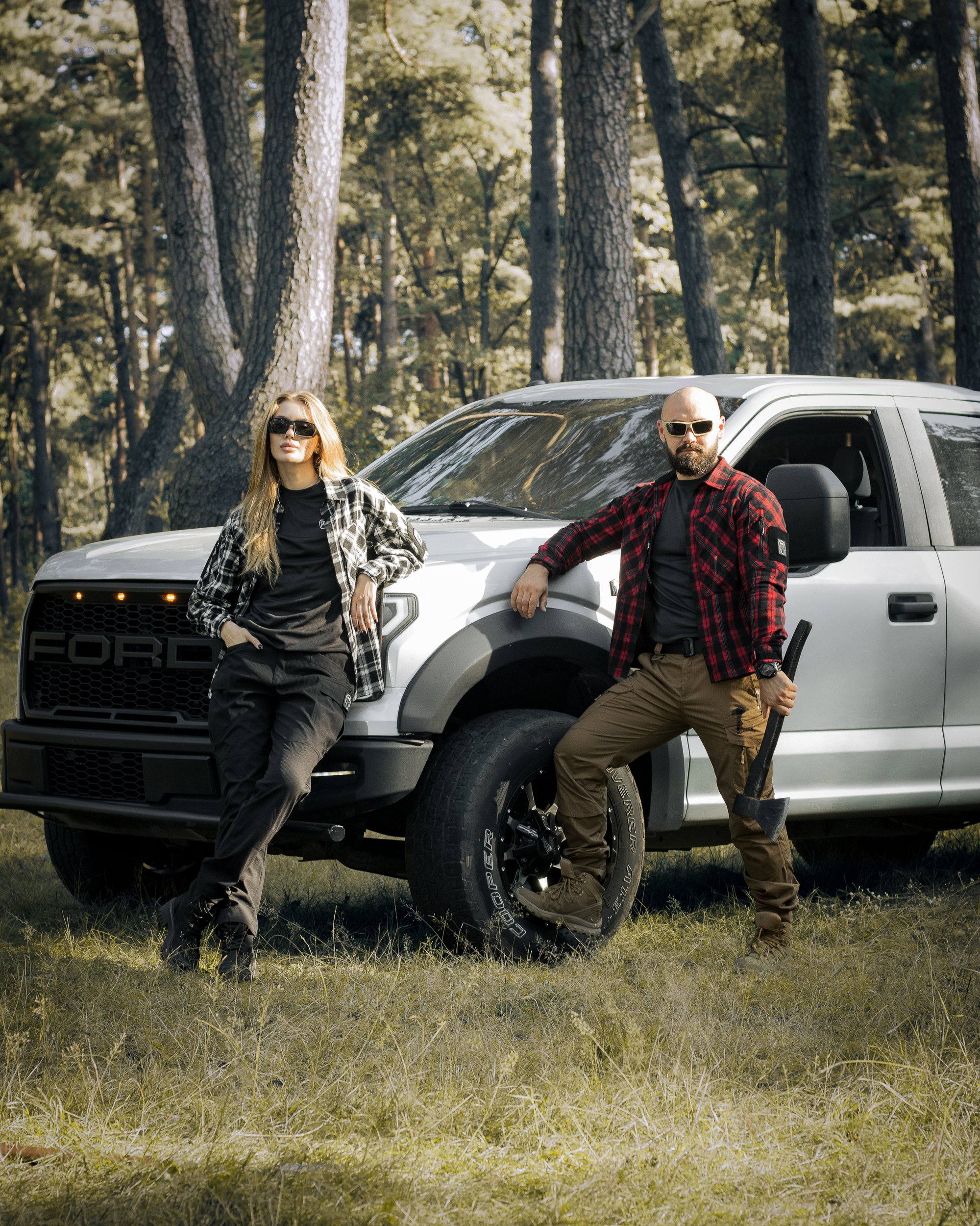 Сорочка фланелева BEZET Defender чорний/червоний - Фото 53