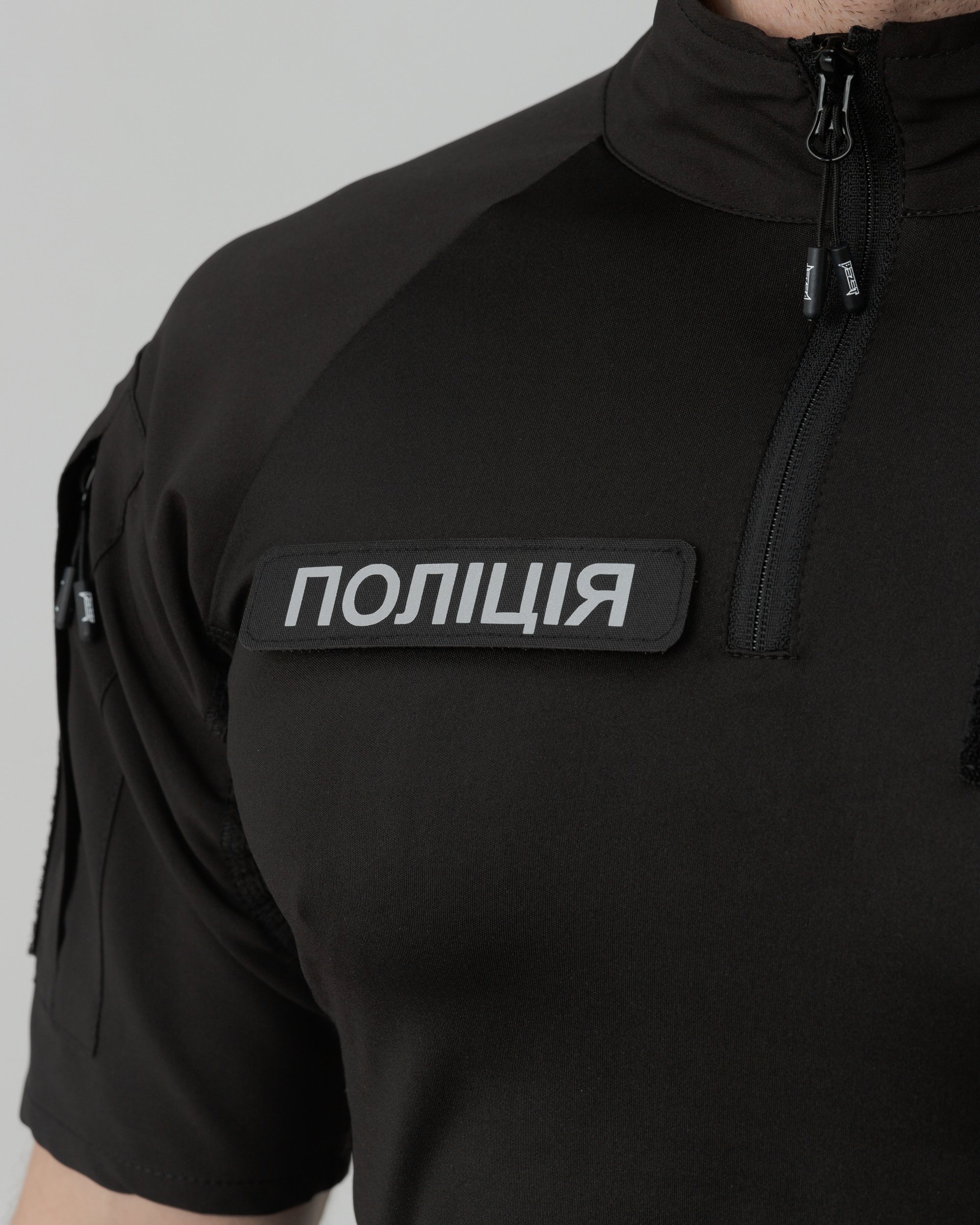 Футболка тактична чоловіча BEZET Combat чорний - Фото 6