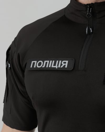 Футболка тактична чоловіча BEZET Combat чорний - Фото 6