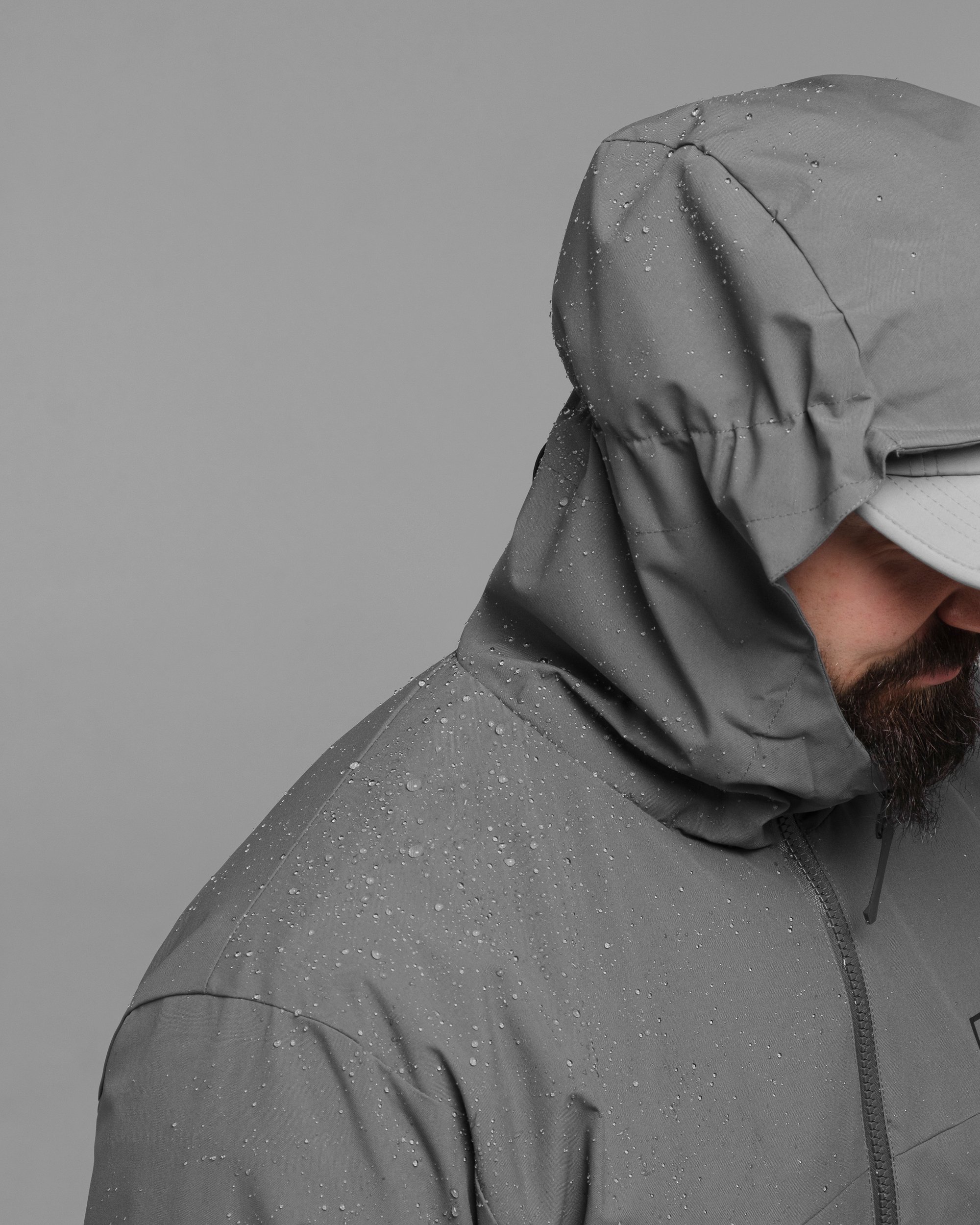 Куртка вітрівка BEZET WindBreaker сірий - Фото 17