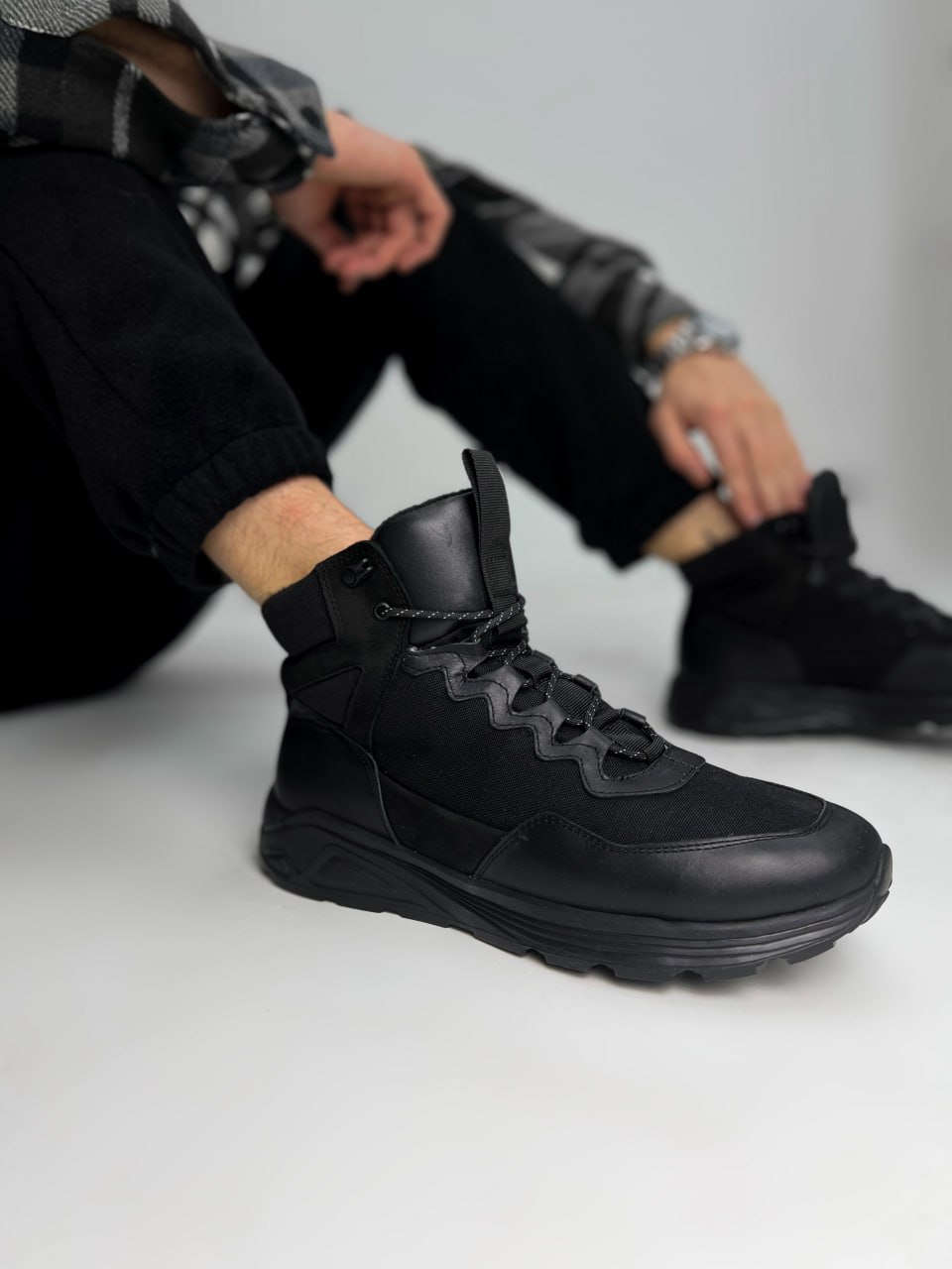 Кроссовки зимние Reload - Evo Ice, черный (водонепроницаемые)донепроницаемые)