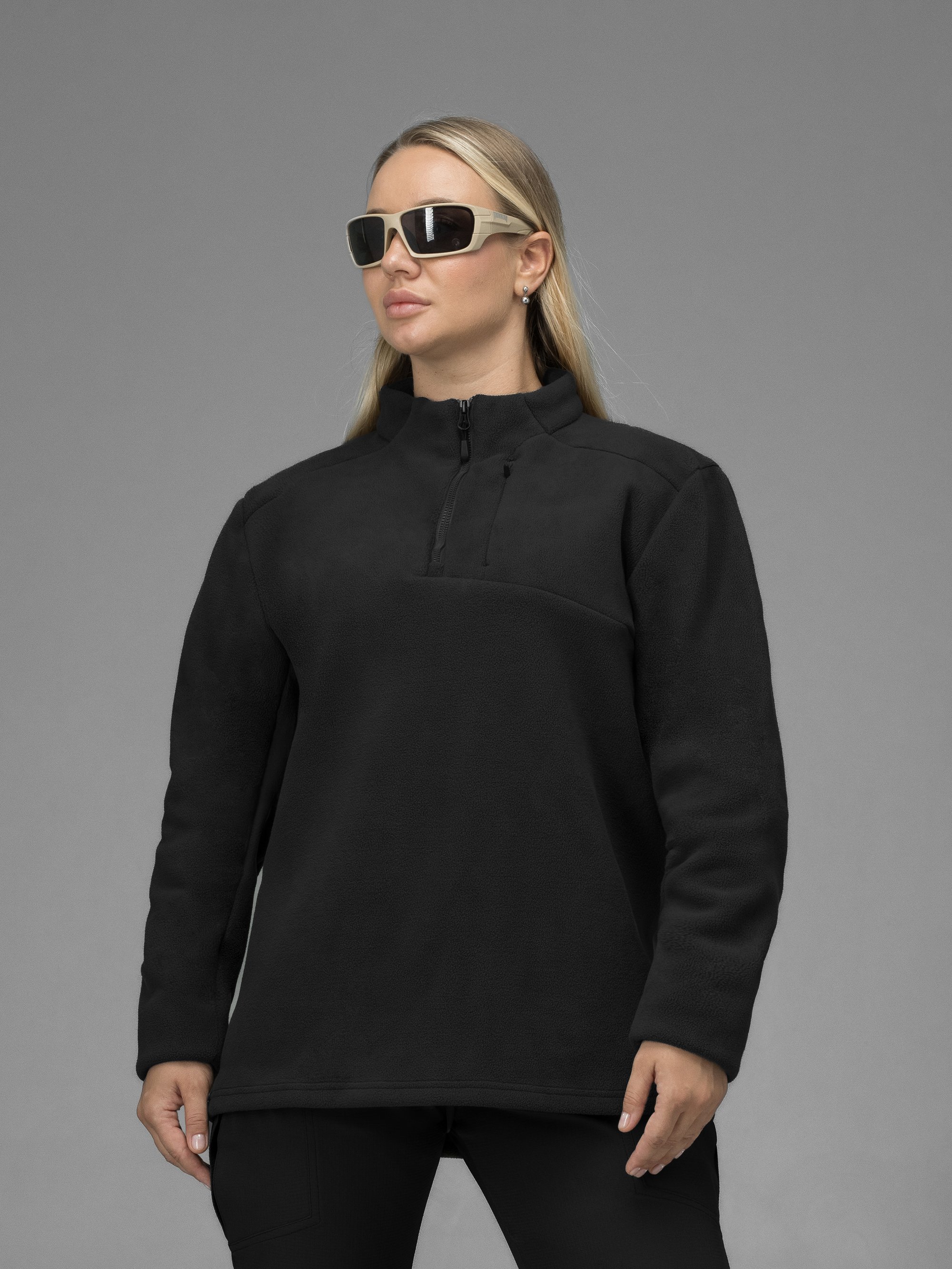 Кофта флісова жіноча BEZET Frostline чорний - Фото 3