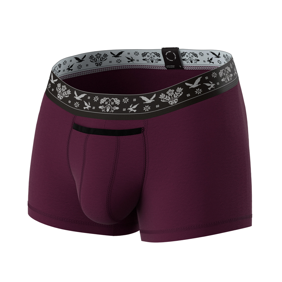 Мужские анатомические боксеры Ukrainian Anatomic Boxers Classic, марсала MansSet