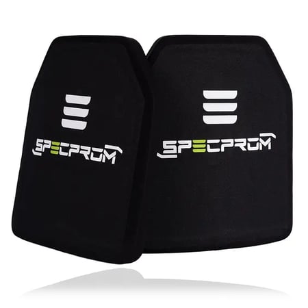 Керамічні бронепластини SPECPROM 6-го класу Олива Комплект 2 шт