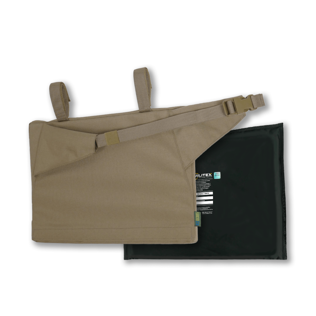 Каремат-сидушка Kiborg з балістичним захистом 2 клас Militex Койот KIBORG