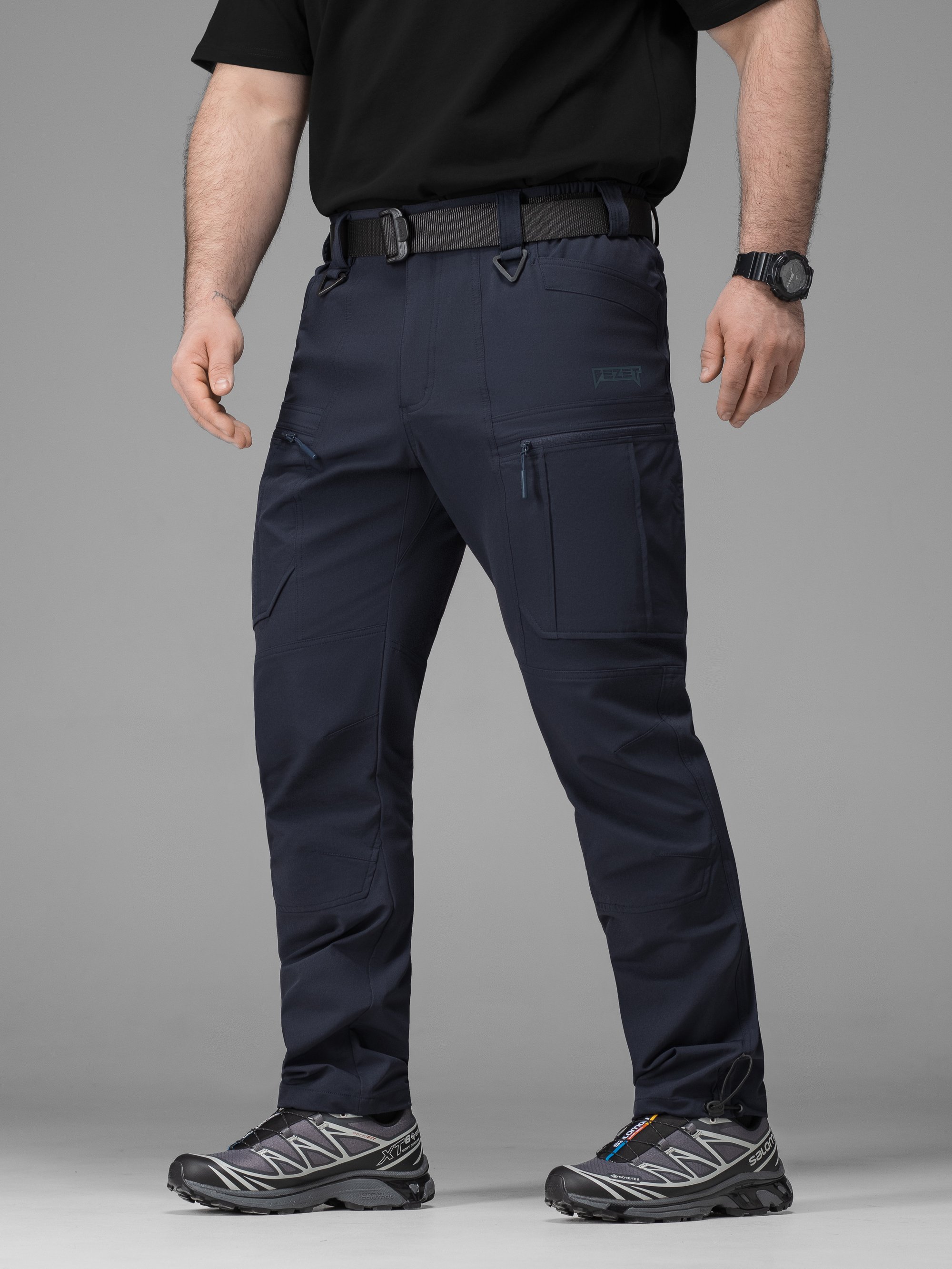 Брюки карго BEZET Resistance синій