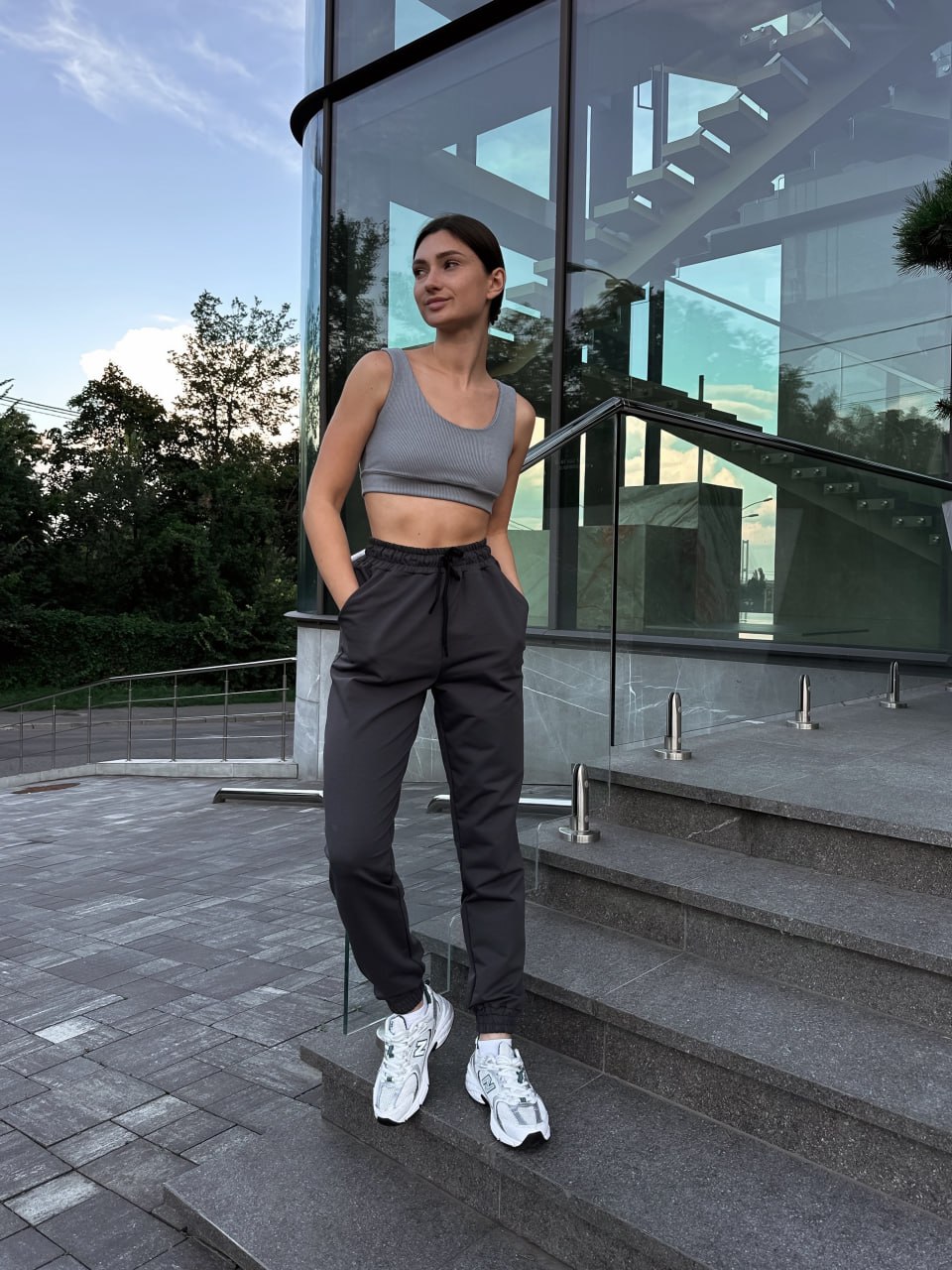 Штани жіночі Reload - Lina, сірий