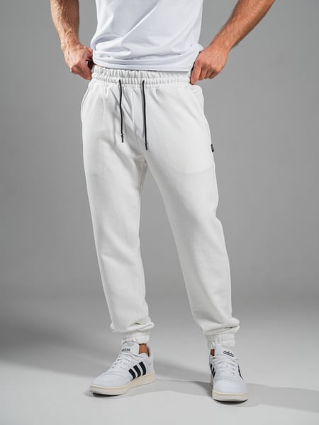 Спортивні штани джоггери чоловічі Jogger Petlia 23 Білі