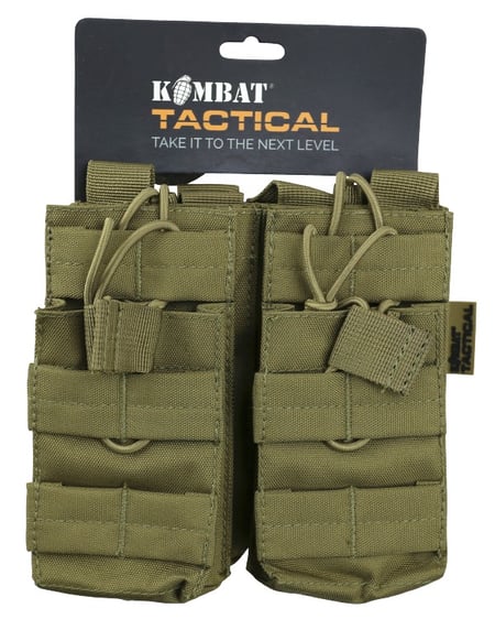 Підсумок під магазини АК KOMBAT UK Double DUO Mag Pouch койот KOMBAT
