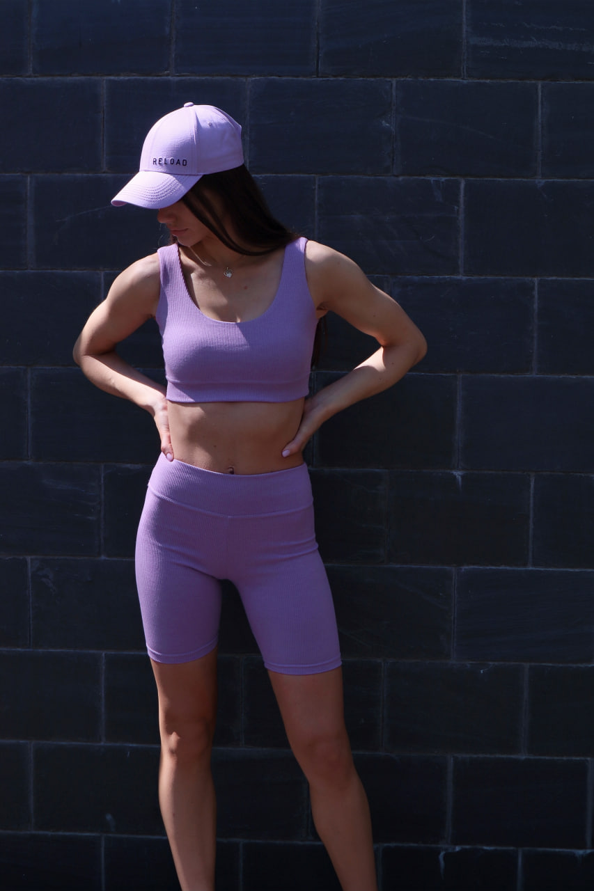 Женские шорты (велосипедки) - Reload, сиреневый