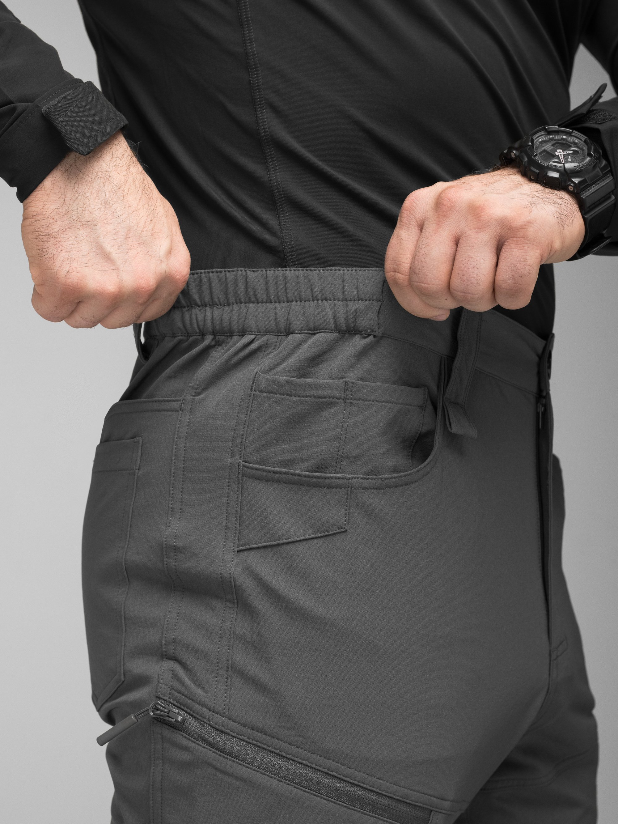 Штани карго тактичні BEZET TactDry 240 сірий - Фото 21
