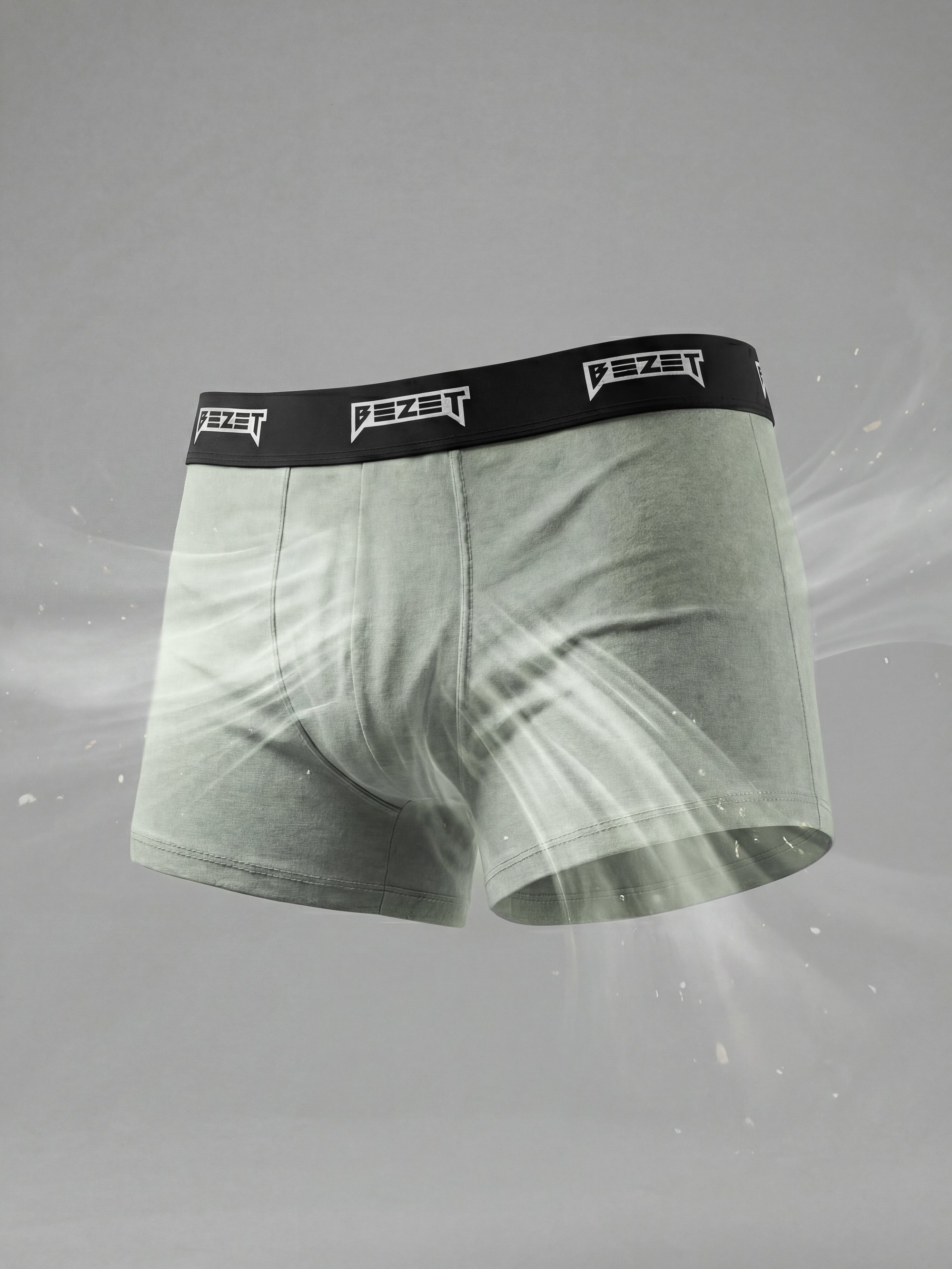 Комплект трусів BEZET Boxer cірий (2 пари) - Фото 6