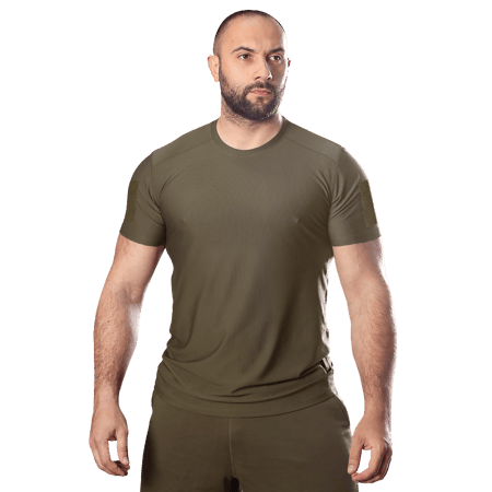 Футболка Camotec Chiton Patrol CoolPass Grid 2.0 Оливковий KOMBAT