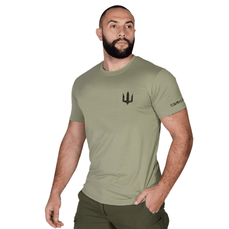 Футболка Camotec Bavovna Taurus Хакі KOMBAT