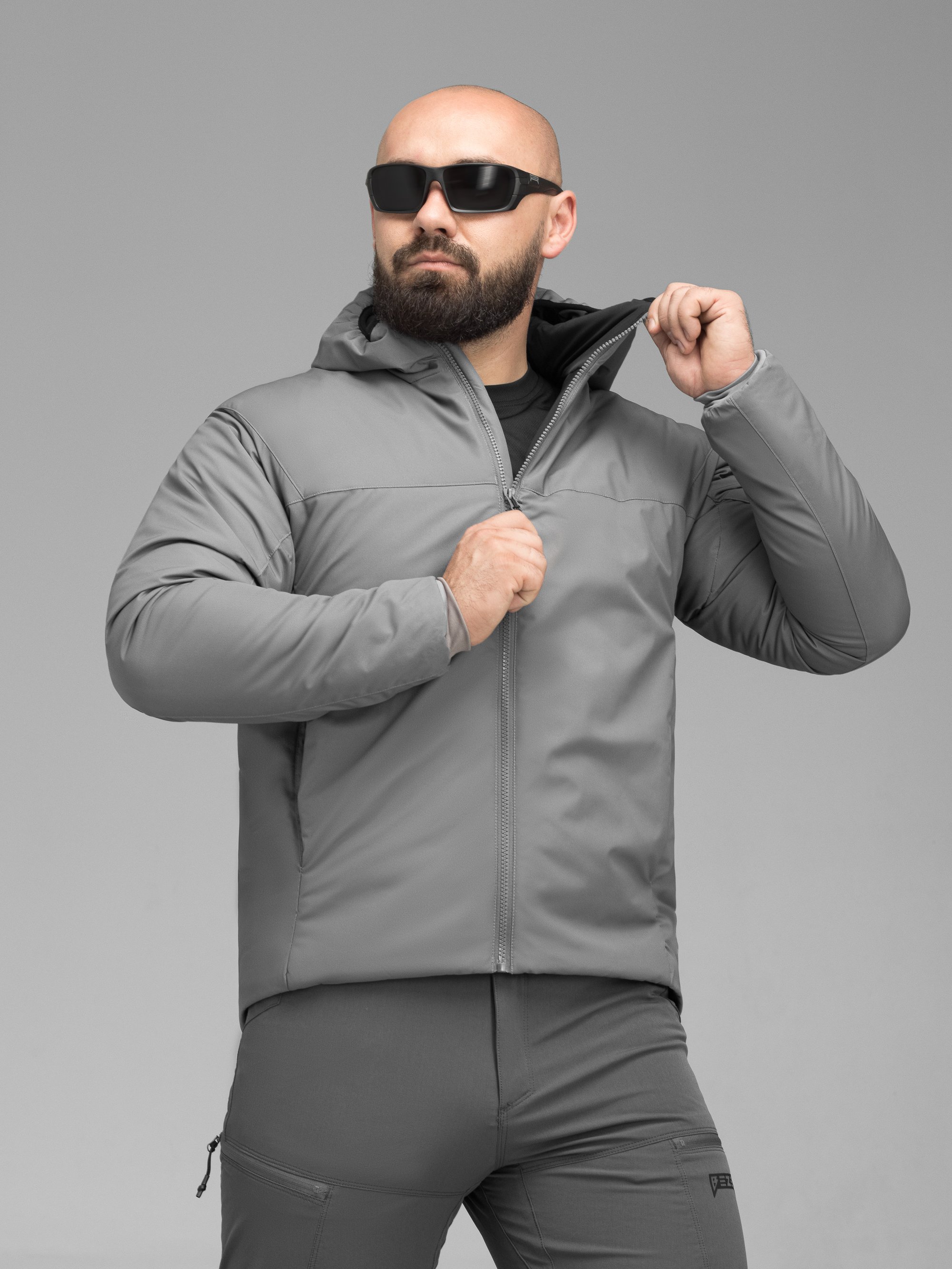 Куртка тактична BEZET Снайпер сірий - Фото 5