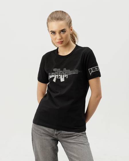 Футболка женская BEZET Warrior черный