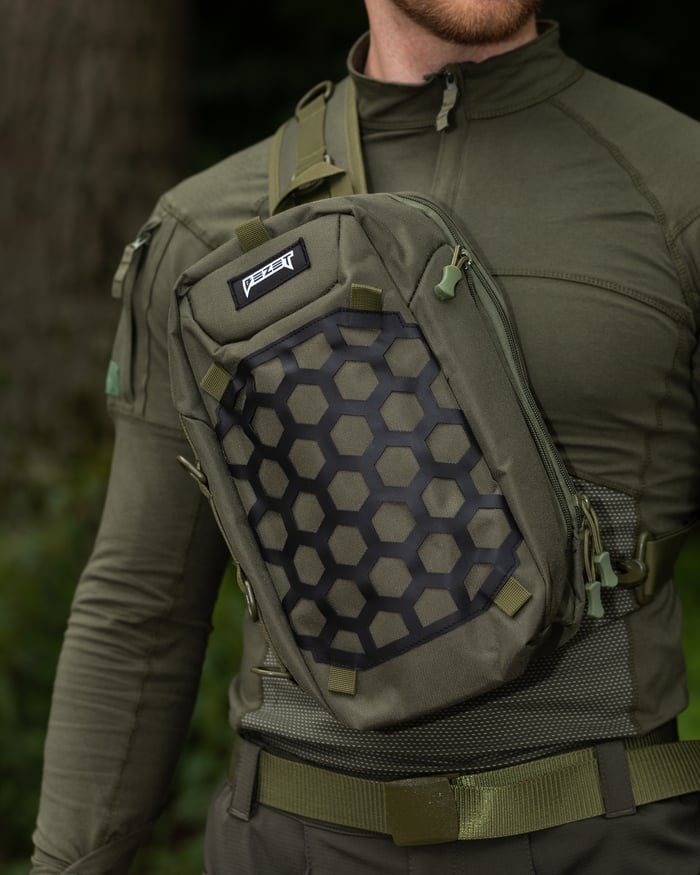 Месенджер BEZET Armor хакі - Фото 6