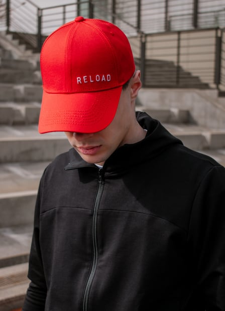 Кепка Reload - Logo, красный