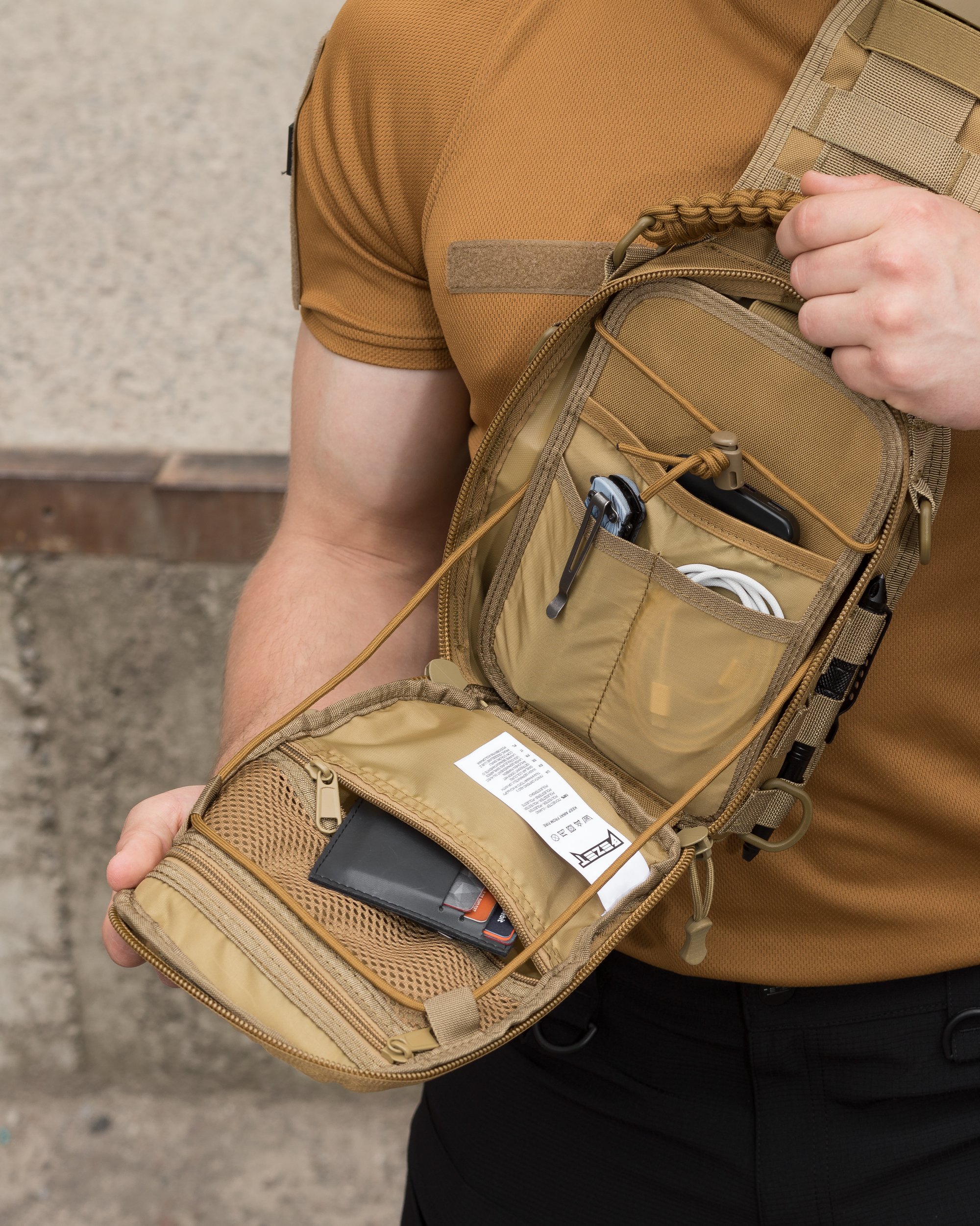 Месенджер BEZET Конвой 2.0 пісочний - Фото 7