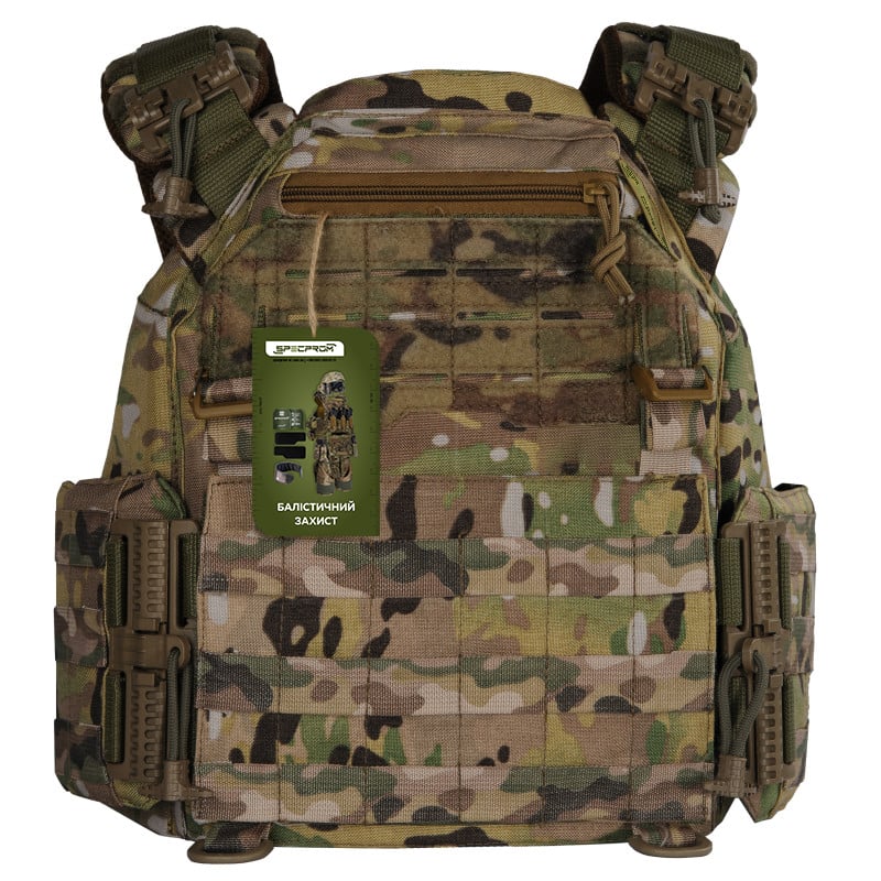 Плитоноска жіноча Warmor gen.3 FL SPECPROM (for Ladies) Зі швидким боковим та верхнім скиданням (без плит) Мультикам