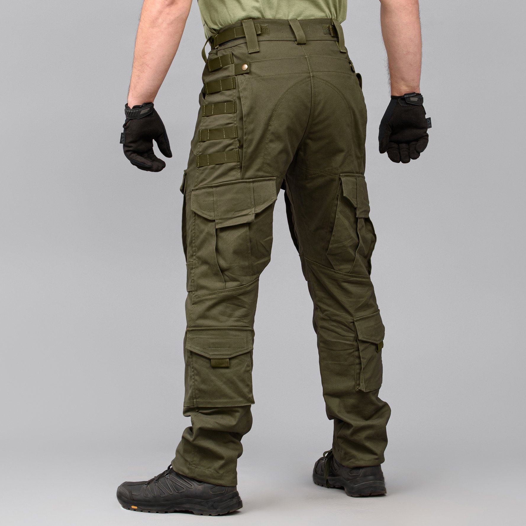 Штани тактичні "SHTORM" OLIVE (Джинс) Armoline