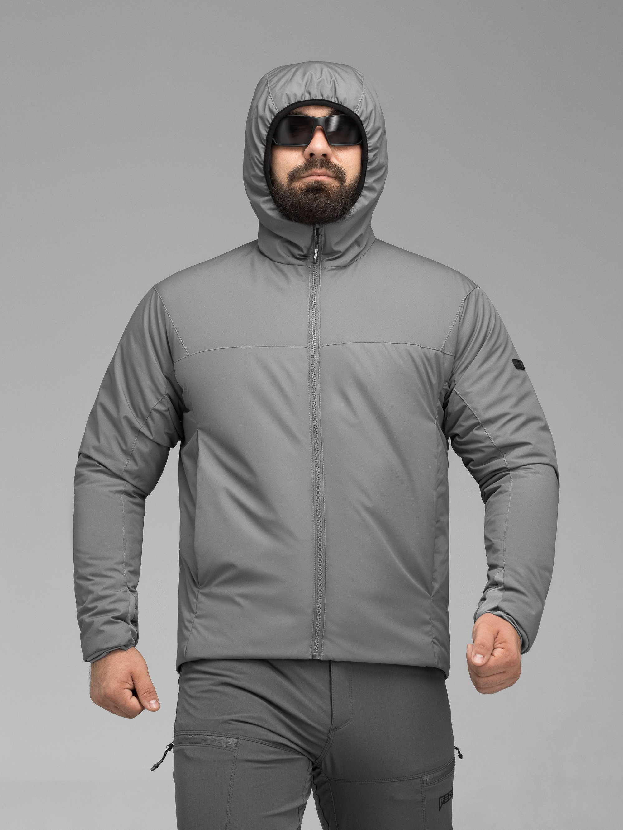 Куртка тактична BEZET Снайпер сірий - Фото 13