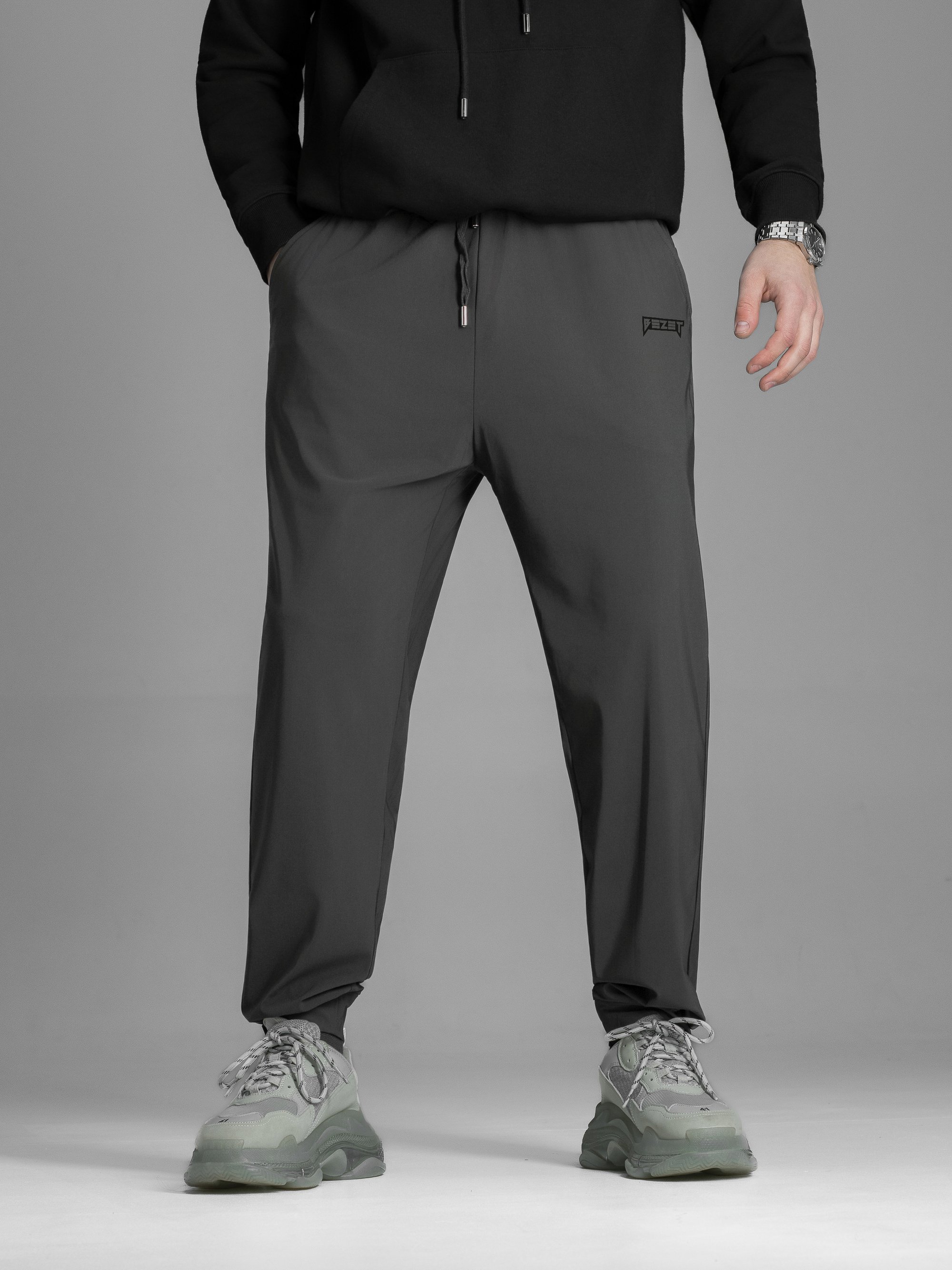 Штани карго BEZET Raw сірий