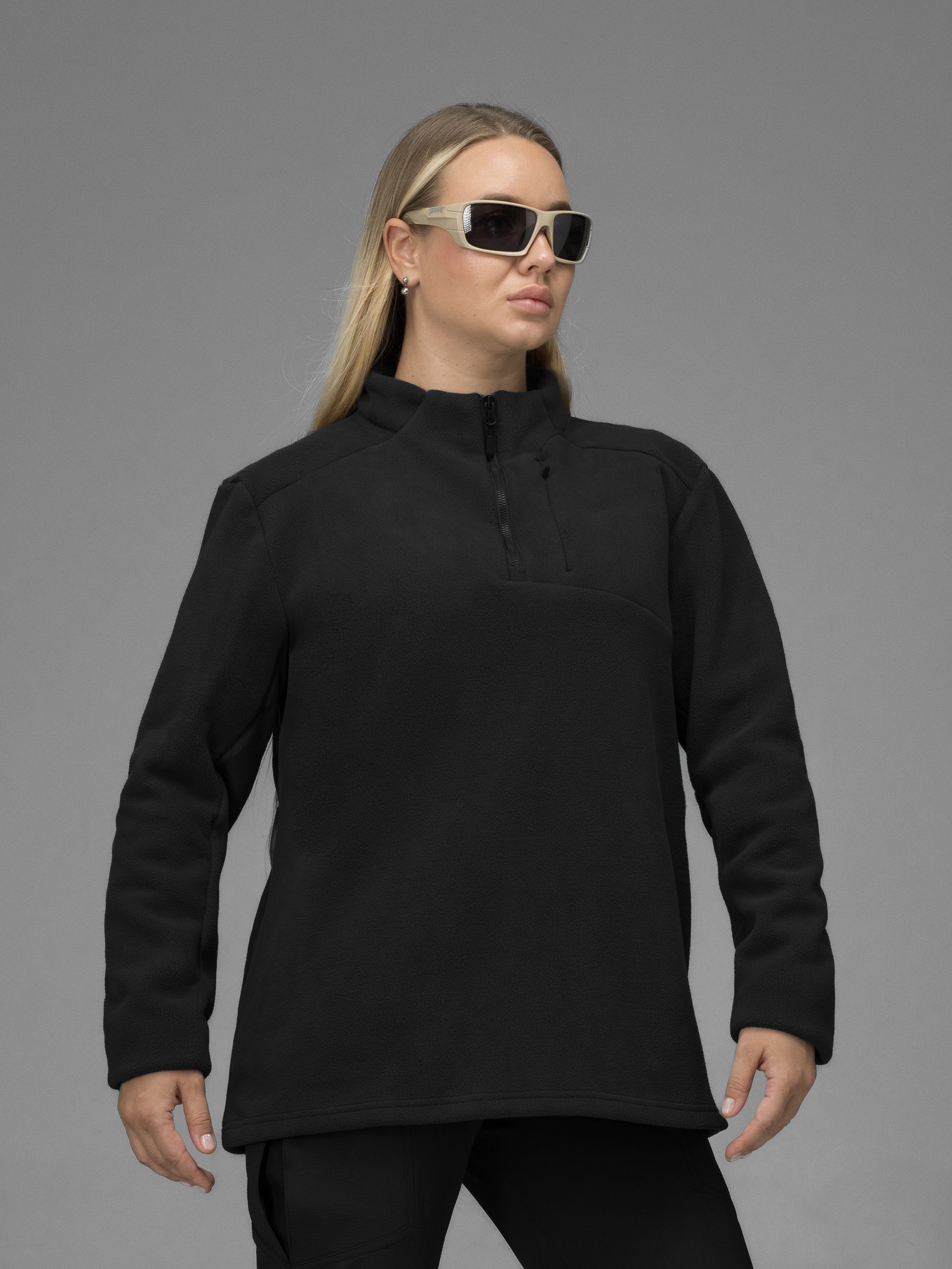 Кофта флісова жіноча BEZET Frostline чорний - Фото 4