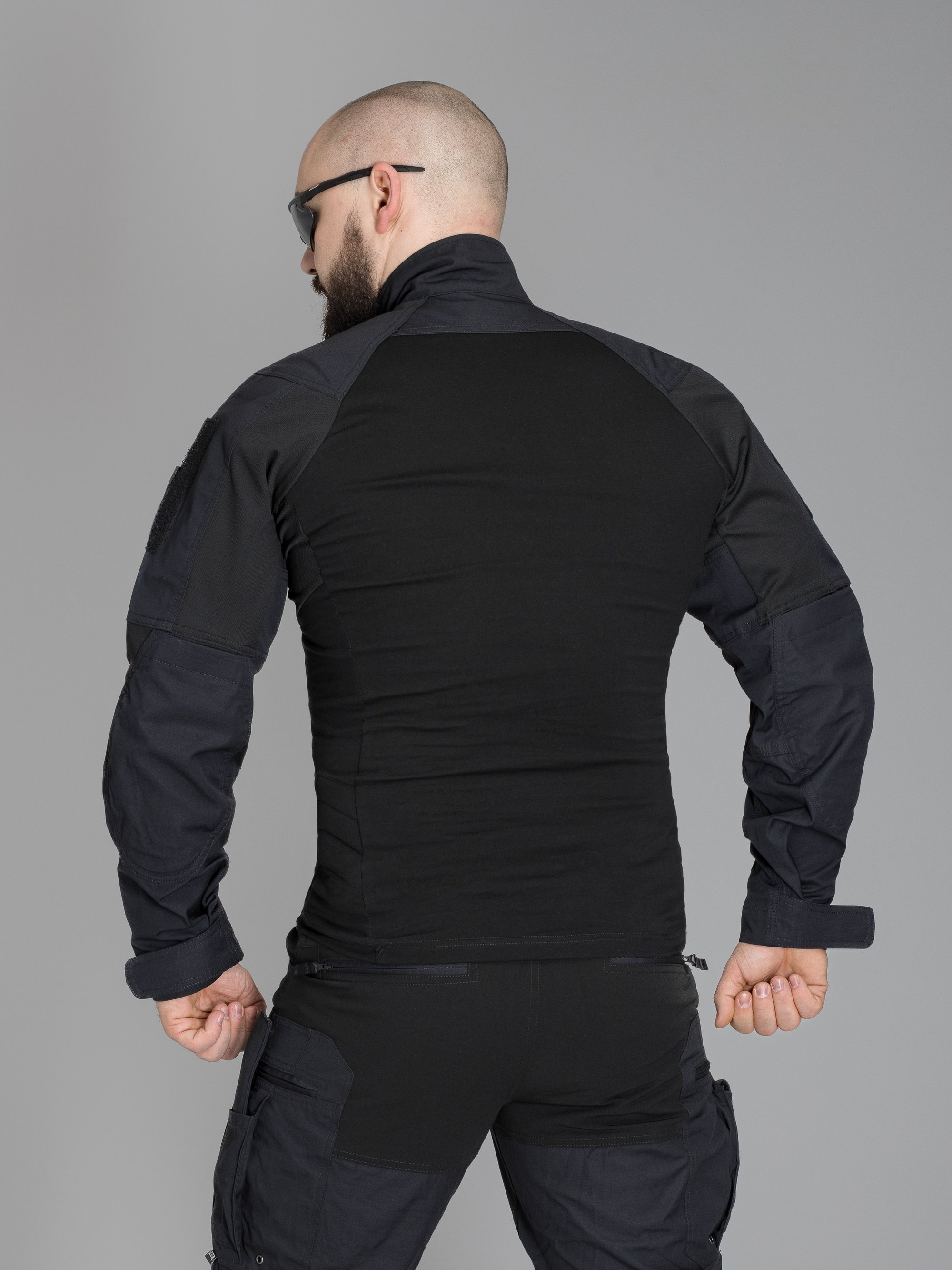 Сорочка бойова BEZET Штурм чорний - Фото 15