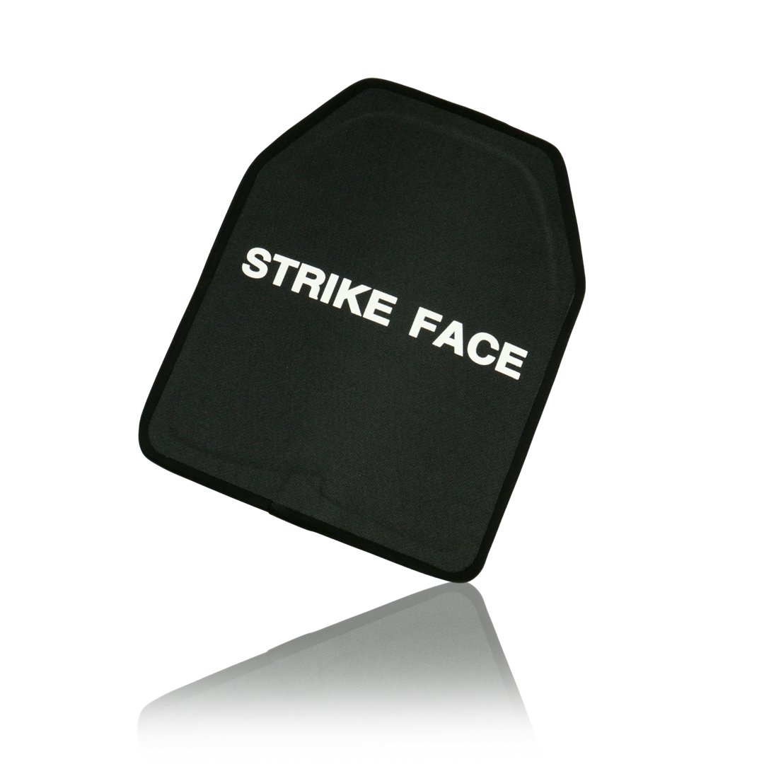 Балістична пластина (1 шт.) NIJ IV (6 клас ДСТУ) вага 2,8 кг Al2O3+PE KIBORG