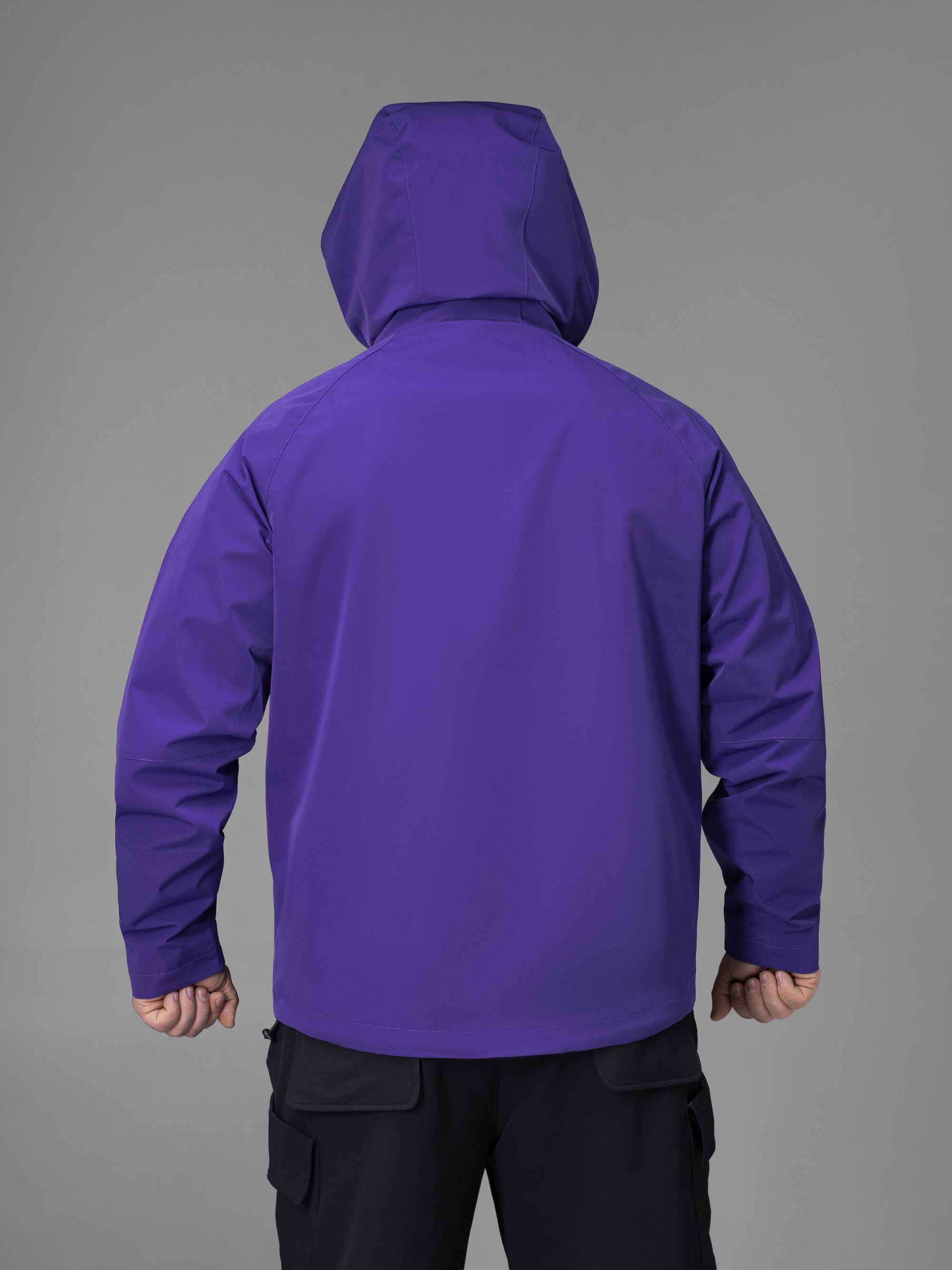 Куртка вітрівка BEZET Trail фіолетовий - Фото 11