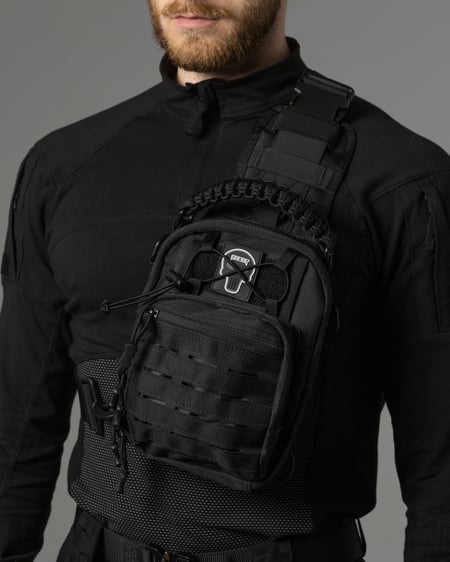 Месенджер BEZET Конвой 2.0 чорний