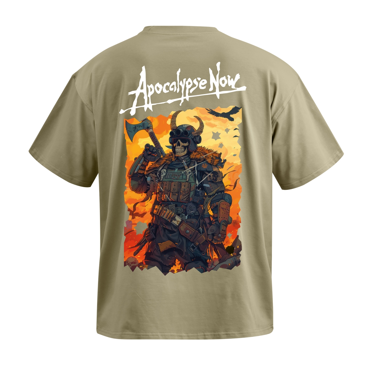 Футболка оверсайз Apocalypse Now Viking. Колір Олива GIG MILITARY