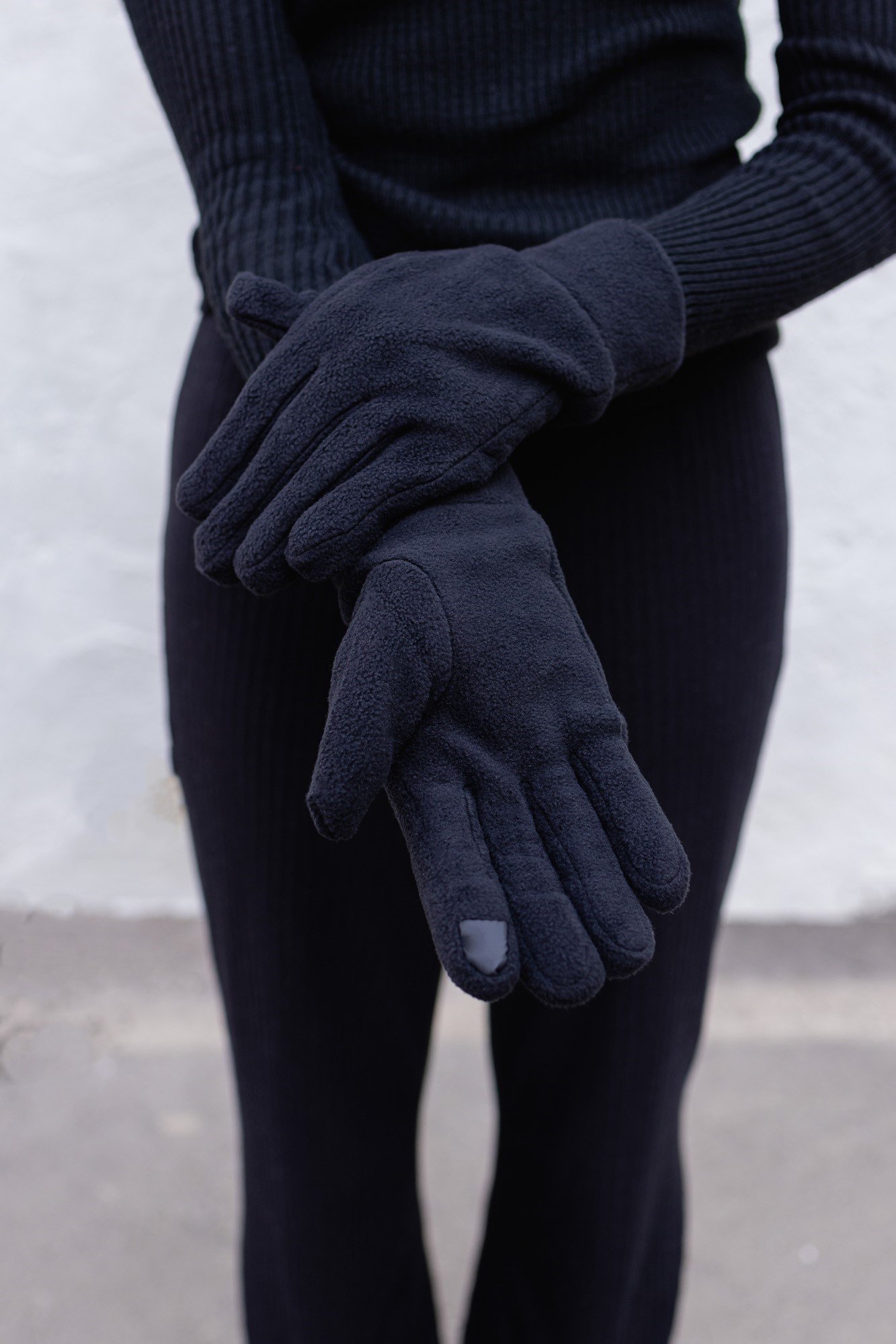 Сенсорные Перчатки Without Gloves Softshell 16-12 Black Man