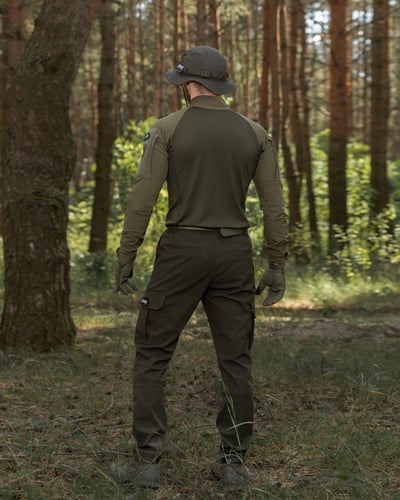 Сорочка тактична BEZET Combat хакі - Фото 7