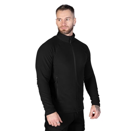 Флісова кофта Camotec Meadow Чорний KOMBAT