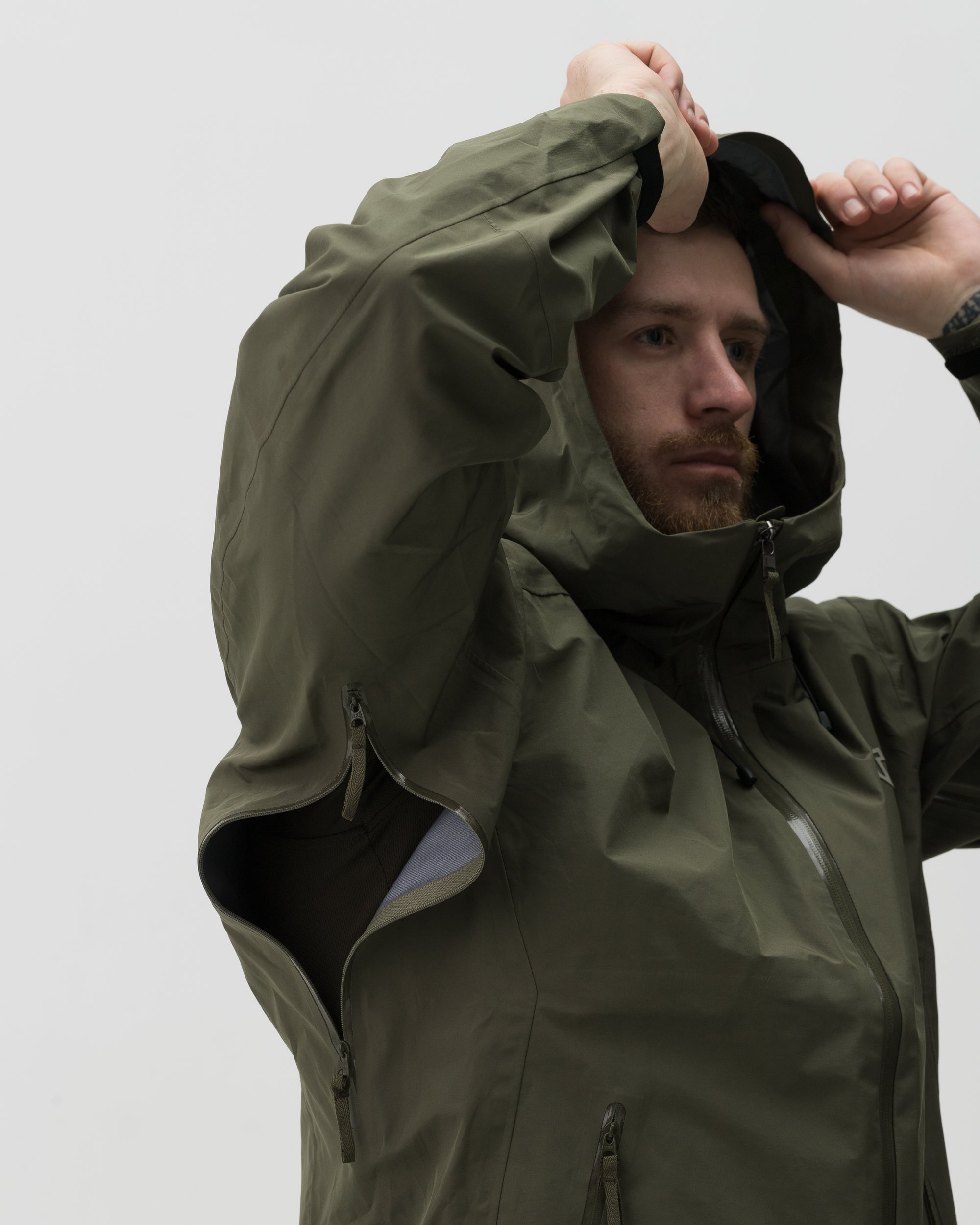 Куртка вітрівка BEZET ShieldTech хакі - Фото 7