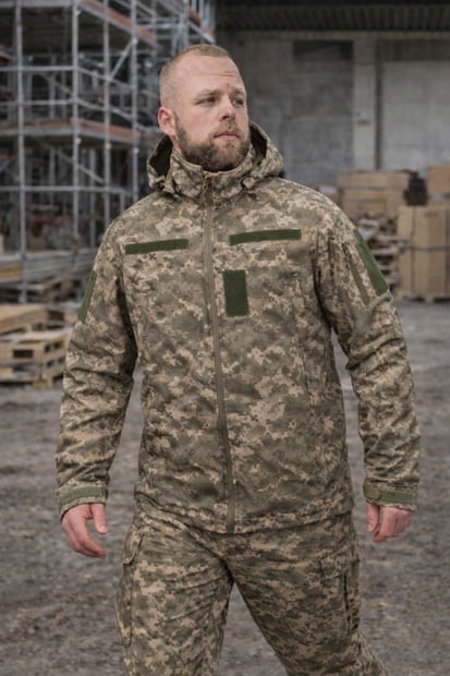 Куртка Tactical Army Softshell Pixel Uniformx