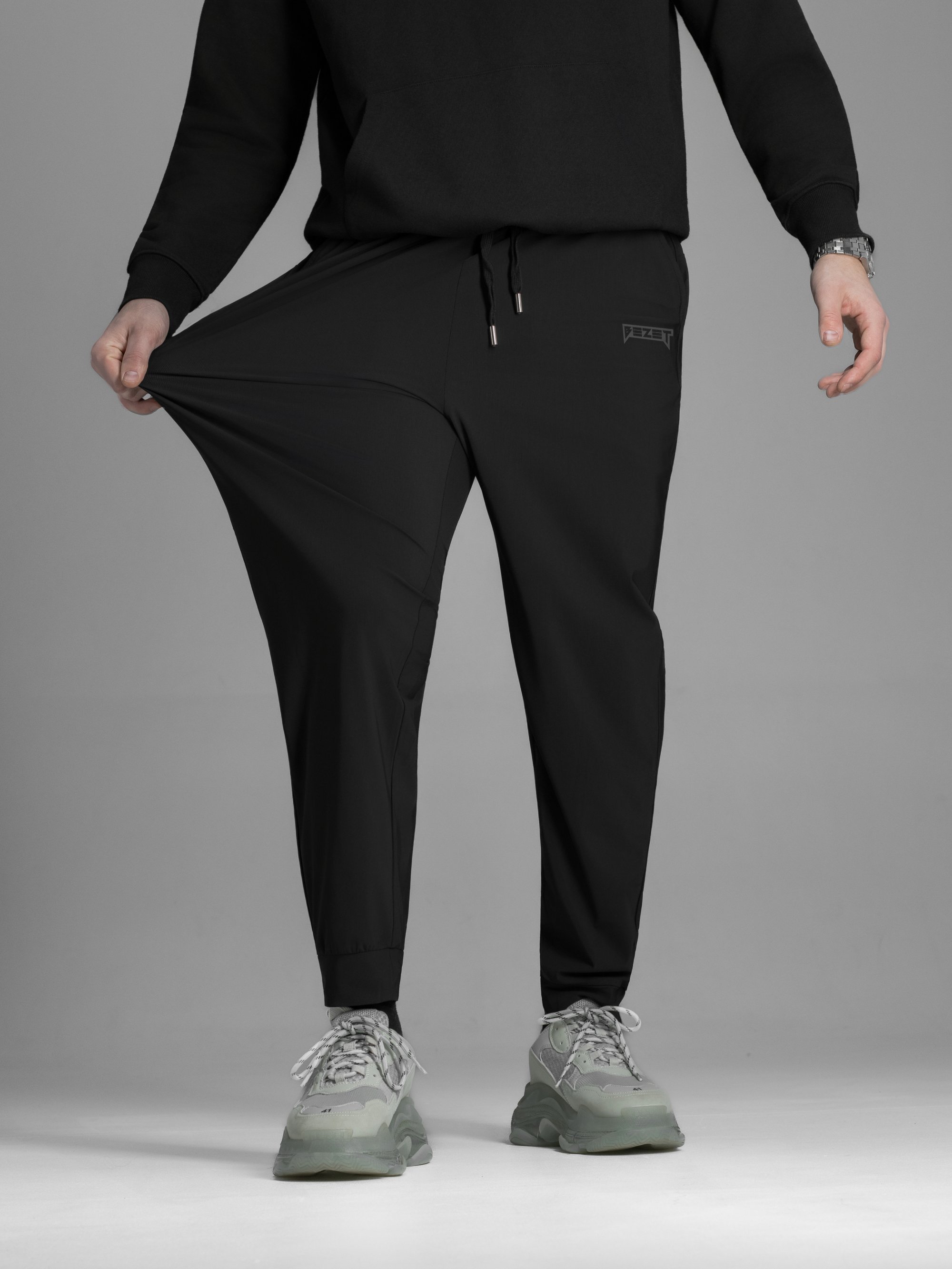 Штани джогери BEZET Raw чорний - Фото 6
