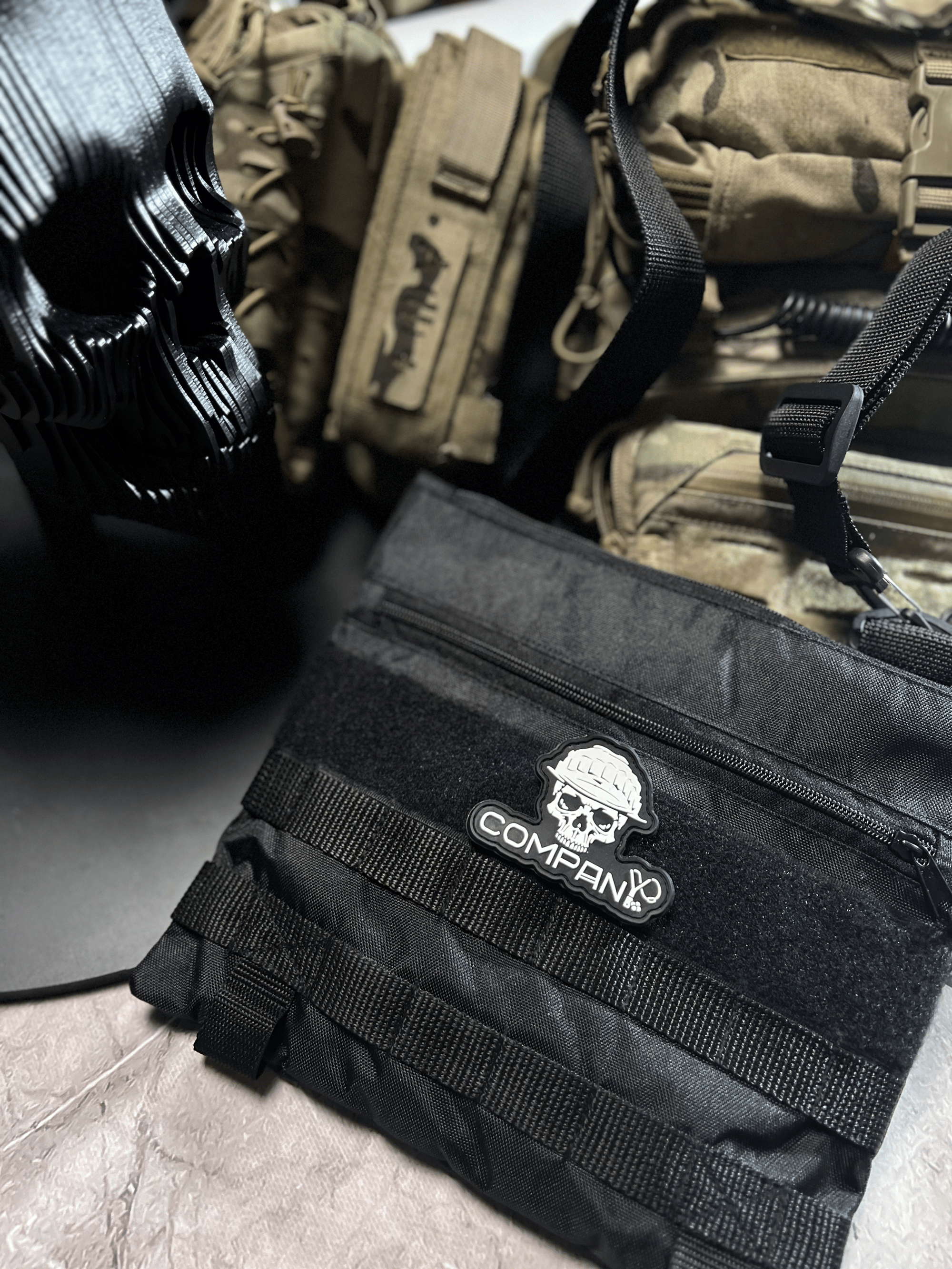 Сумка 2.0 чорна Bad Boy Company