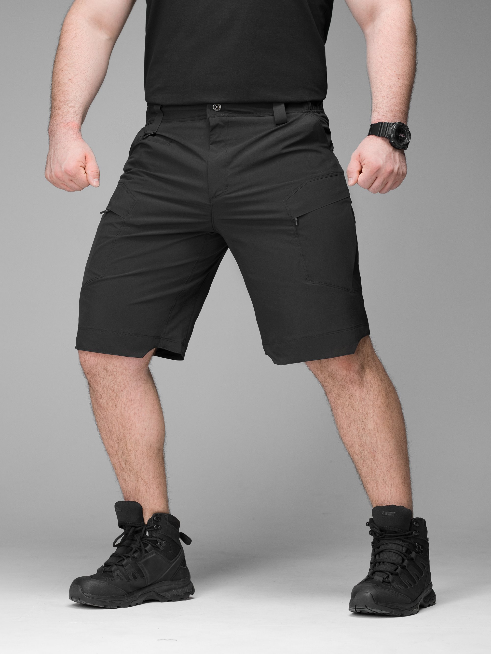 Шорти карго тактичні BEZET Nomad чорний