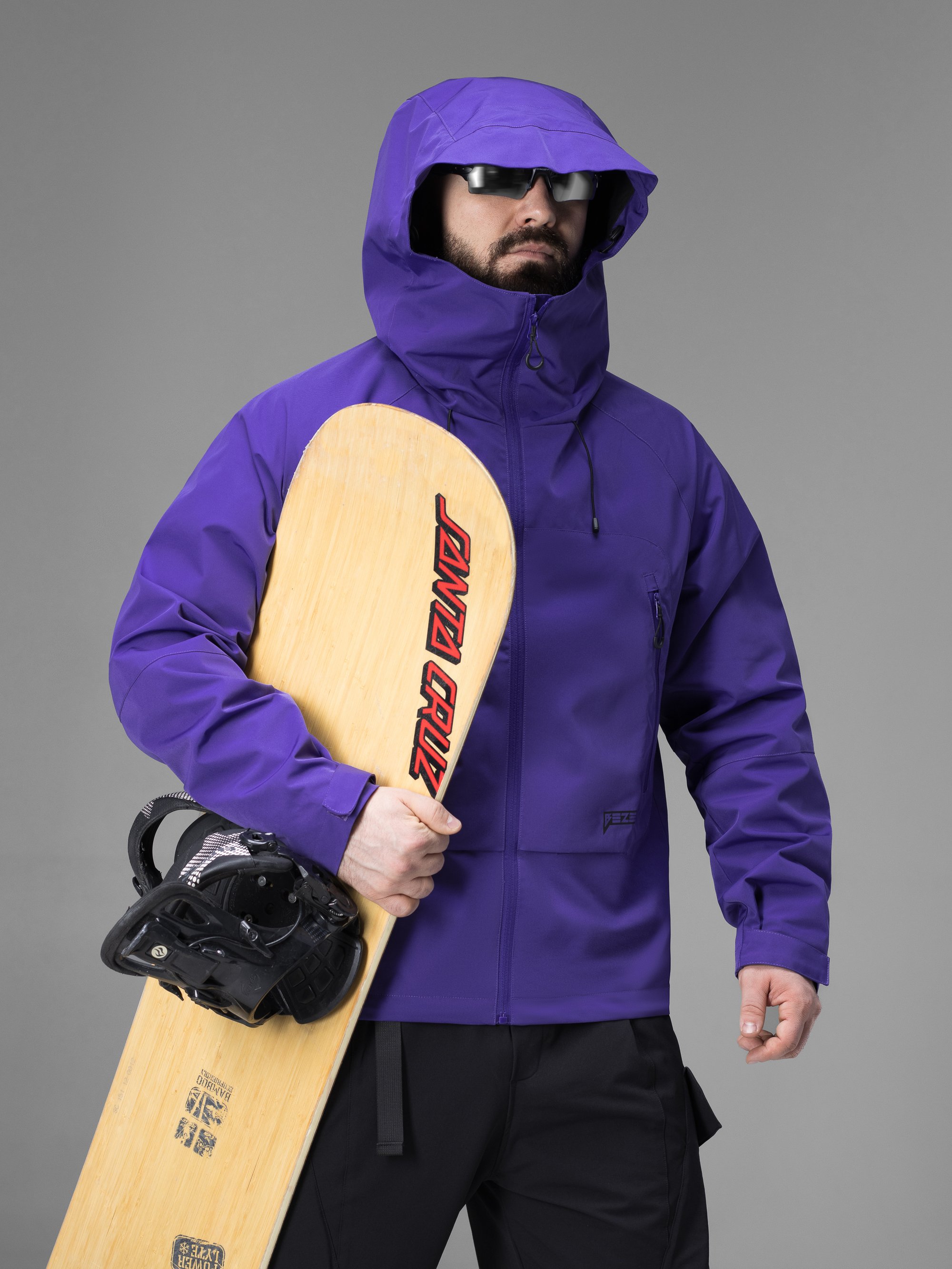 Куртка вітрівка BEZET Trail фіолетовий - Фото 13