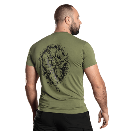 Футболка Camotec Modal Taurus Зелений KOMBAT